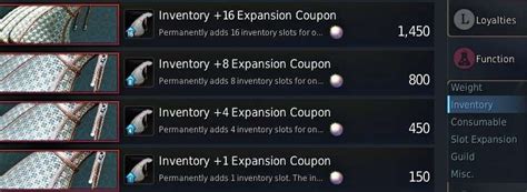 bdo inventory expansion quests|BDO Inventory via Quests, Loyalties, Pearl Shop .
